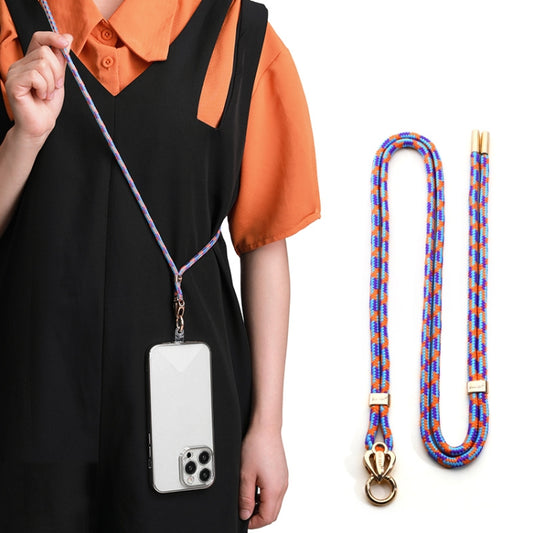 SULADA Multifunctional Universal Mobile Phone Love Lanyard(Orange Blue) - Others Accessories by SULADA | Online Shopping South Africa | PMC Jewellery