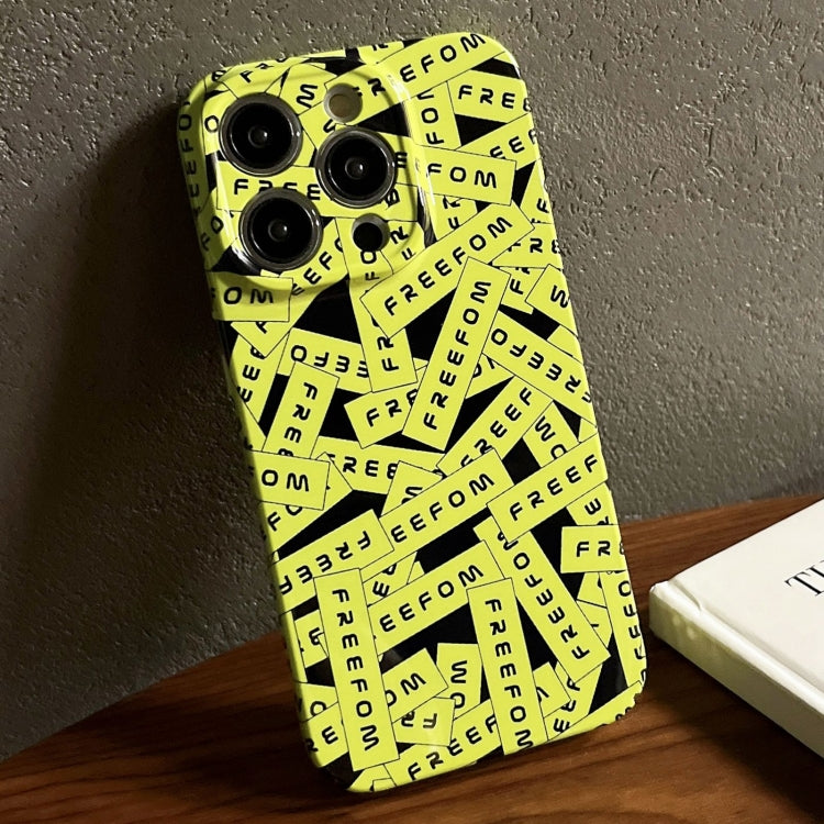 For iPhone 11 Pro Painted Pattern Precise Hole PC Phone Case(Green Label) - iPhone 11 Pro Cases by PMC TechLife | Online Shopping South Africa | PMC TechLife