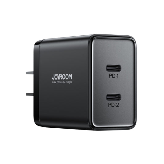 JOYROOM TCF09 40W Dual USB-C / Type-C 2PD Mini Intelligent Fast Charger(US Plug) - USB Charger by JOYROOM | Online Shopping South Africa | PMC Jewellery