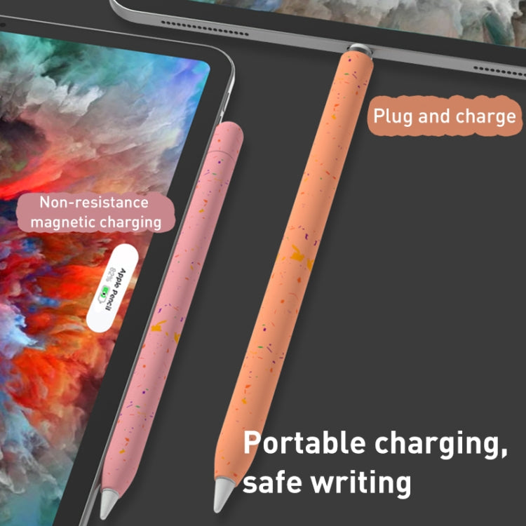 For Apple Pencil 1 LOVE MEI Luminous Silicone Protective Pen Case(Red) - Pencil Accessories by LOVE MEI | Online Shopping South Africa | PMC TechLife