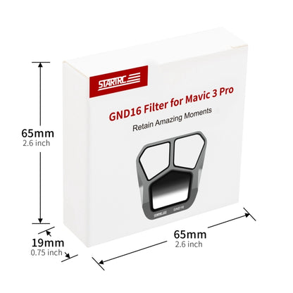 For DJI MAVIC 3 Pro STARTRC Drone Lens Filter, Lens:GND16 - Mavic Lens Filter by STARTRC | Online Shopping South Africa | PMC Jewellery