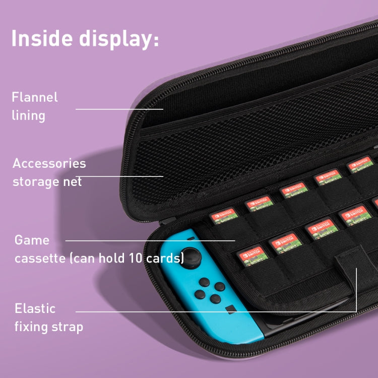 For Nintendo Switch Game Console Dragon Claw Pattern Storage Bag(Blue) - Bags by PMC Jewellery | Online Shopping South Africa | PMC Jewellery