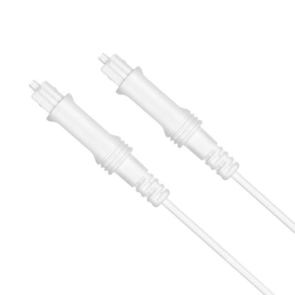 15m EMK OD2.2mm Digital Audio Optical Fiber Cable Plastic Speaker Balance Cable(White) - Audio Optical Cables by EMK | Online Shopping South Africa | PMC Jewellery