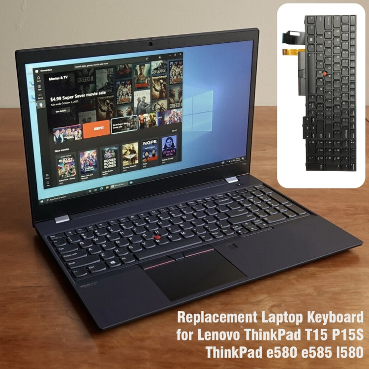 For Lenovo ThinkPad T15 / P15S US Version Keyboard - Replacement Keyboards by PMC Jewellery | Online Shopping South Africa | PMC Jewellery