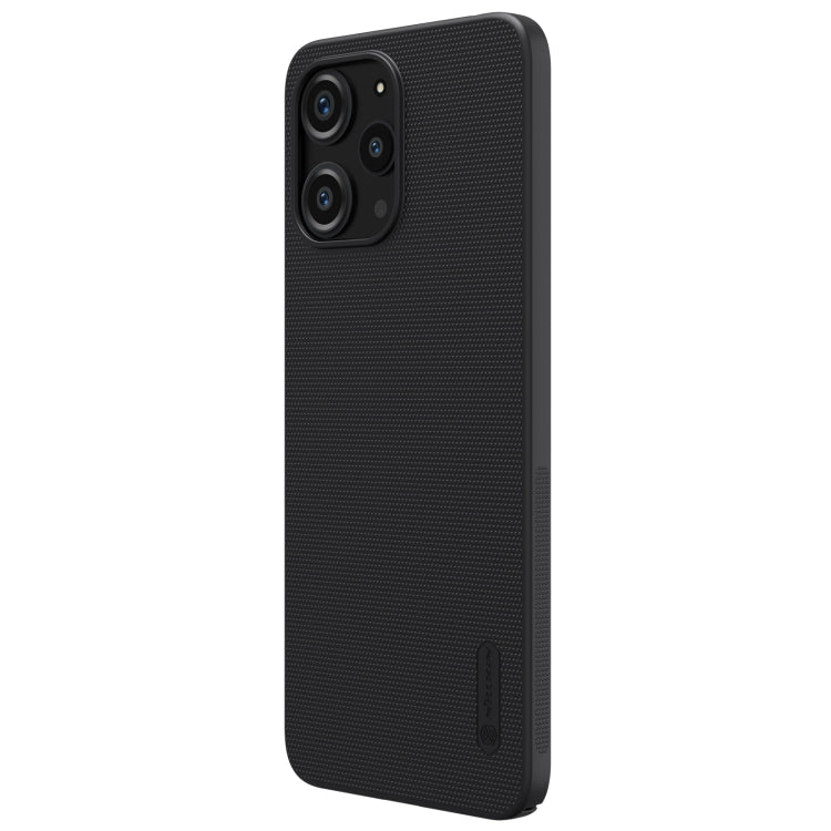 For Xiaomi Redmi 12 4G / Note 12R 5G NILLKIN Frosted Shield Pro PC + TPU Phone Case(Black) - Xiaomi Cases by NILLKIN | Online Shopping South Africa | PMC Jewellery