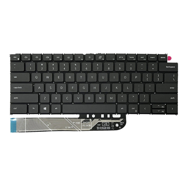 For Dell Vostro 5310 5320 5410 Latitude 3320 3420 US Version Backlight Laptop Keyboard(Black) - Dell Spare Parts by PMC Jewellery | Online Shopping South Africa | PMC Jewellery