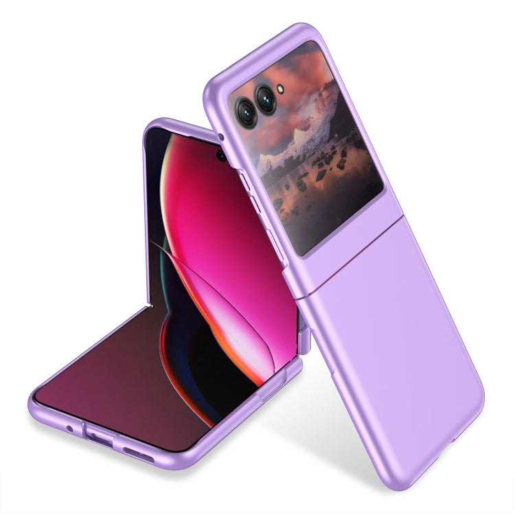 For Motorola Razr 40 Ultra GKK Ultra-thin Full Coverage Phone Case(Purple) - Motorola Cases by GKK | Online Shopping South Africa | PMC Jewellery