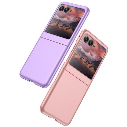 For Motorola Razr 40 Ultra GKK Ultra-thin Full Coverage Phone Case(Purple) - Motorola Cases by GKK | Online Shopping South Africa | PMC Jewellery