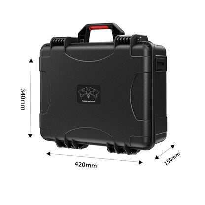 For DJI Air 3 / RC2 / N2 STARTRC Waterproof PP Official Standard Drone Kit Suitcase Storage Box(Black) - Backpacks & Bags by STARTRC | Online Shopping South Africa | PMC Jewellery