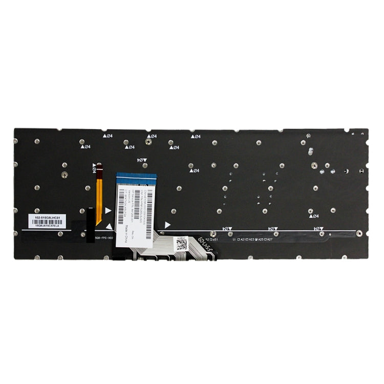 For HP Spectre 15-AP US Version Laptop Backlight Keyboard(Silver) - HP Spare Parts by PMC Jewellery | Online Shopping South Africa | PMC Jewellery