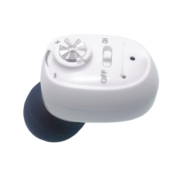 KAIXINWEI VHP-1607B DC3.7V In-ear Bluetooth Hearing Aid Sound Amplifier(White) - Hearing Aids by PMC Jewellery | Online Shopping South Africa | PMC Jewellery