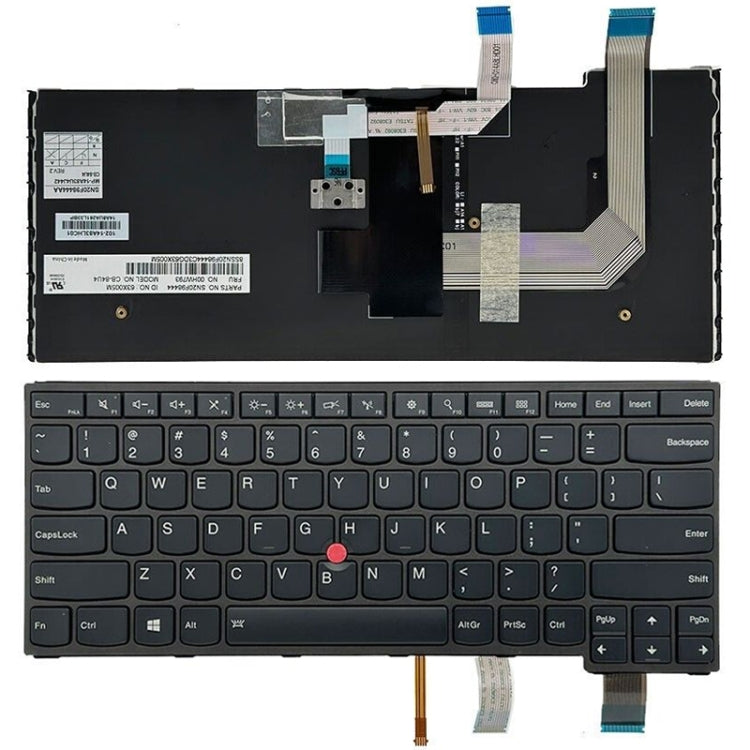 For Lenovo Thinkpad S3 Yoga 14 US Version Backlight Laptop Keyboard - Lenovo Spare Parts by PMC TechLife | Online Shopping South Africa | PMC TechLife