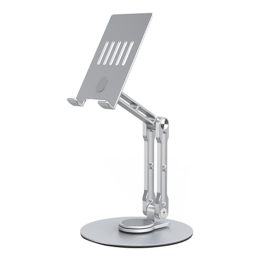 R-JUST HZ40 Mechanical Lift Tablet Desktop Stand(Silver) - Desktop Holder by R-JUST | Online Shopping South Africa | PMC Jewellery
