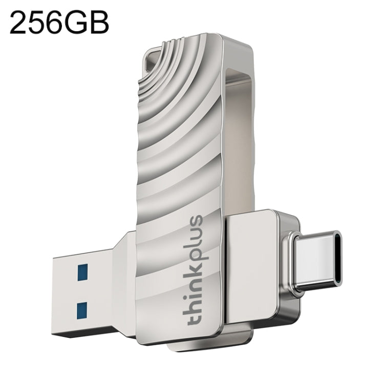 Lenovo Thinkplus MU232 USB 3.2 + USB-C / Type-C Dual Head Flash Drive, Memory:256GB - USB Flash Drives by Lenovo | Online Shopping South Africa | PMC Jewellery | Buy Now Pay Later Mobicred