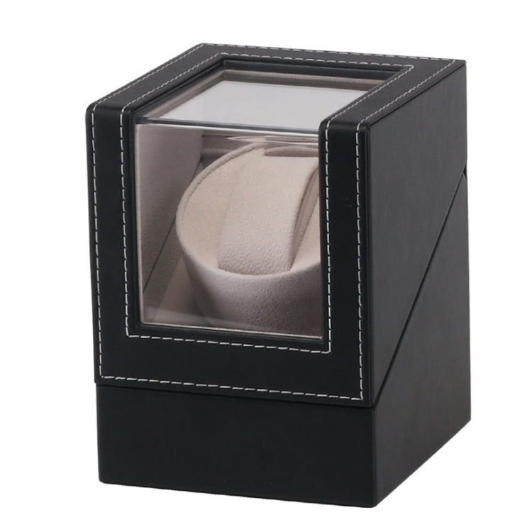 Leather Single Watch Box Electric Motor Watch Shaker Automatic Watch Shaker, US Plug - Watch Storages by PMC Jewellery | Online Shopping South Africa | PMC Jewellery | Buy Now Pay Later Mobicred