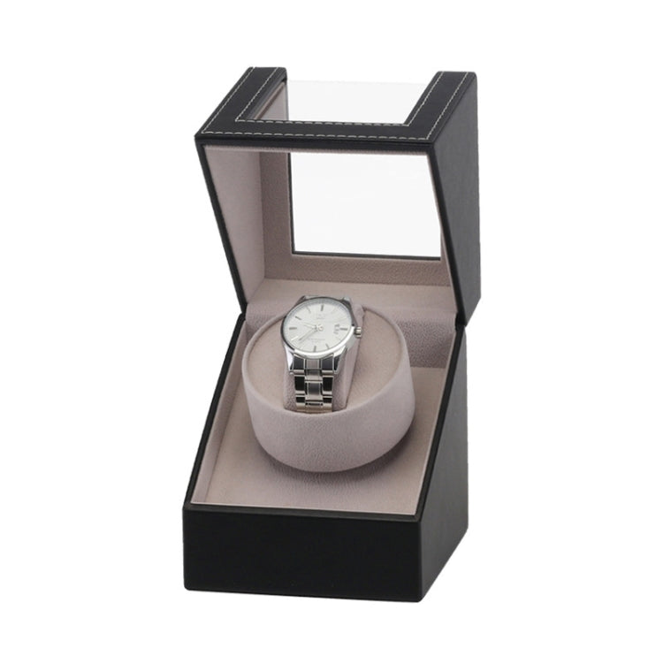 Leather Single Watch Box Electric Motor Watch Shaker Automatic Watch Shaker, US Plug - Watch Storages by PMC Jewellery | Online Shopping South Africa | PMC Jewellery | Buy Now Pay Later Mobicred