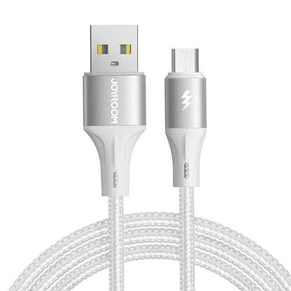 JOYROOM SA25-AM3 3A USB to Micro USB Fast Charge Data Cable, Length:3m(White) - Micro USB Cable by JOYROOM | Online Shopping South Africa | PMC Jewellery