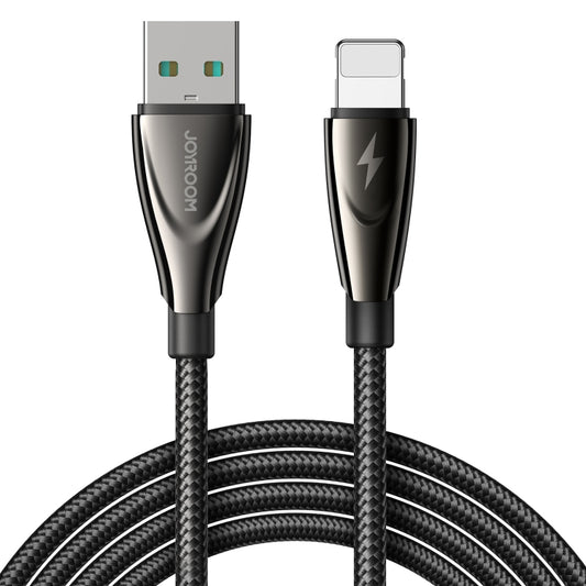 JOYROOM SA31-AL3 3A USB to 8 Pin Fast Charge Data Cable, Length: 1.2m(Black) - Normal Style Cable by JOYROOM | Online Shopping South Africa | PMC Jewellery