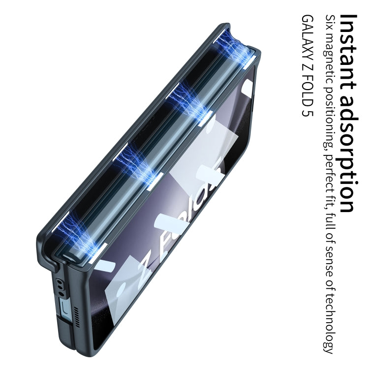 For Samsung Galaxy Z Fold5 GKK Integrated Folding Armored Shell PC Phone Case(Green) - free shipping - PMC TechLife - Order now!