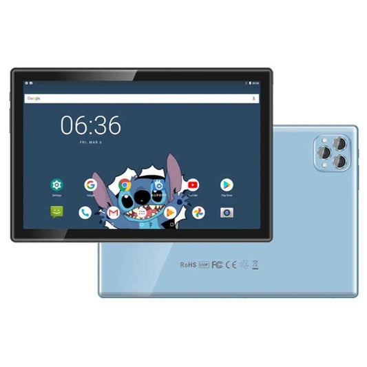 BDF P50 4G LTE Tablet PC 10.1 inch, 8GB+256GB, Android 12 MTK6762 Octa Core, Support Dual SIM, EU Plug(Blue) - BDF by BDF | Online Shopping South Africa | PMC Jewellery