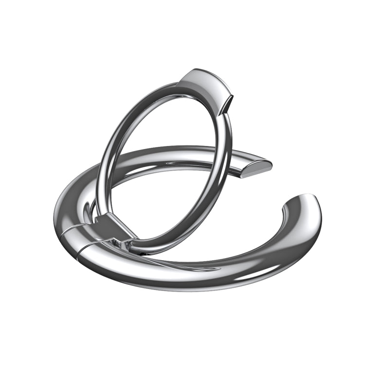 Electroplated Metal Magnetic Ring Holder(Silver) - Ring Holder by PMC TechLife | Online Shopping South Africa | PMC TechLife