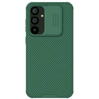 For Samsung Galaxy S23 FE NILLKIN Black Mirror Pro Series Camshield PC Phone Case(Green) - Galaxy S23 FE 5G Cases by NILLKIN | Online Shopping South Africa | PMC Jewellery