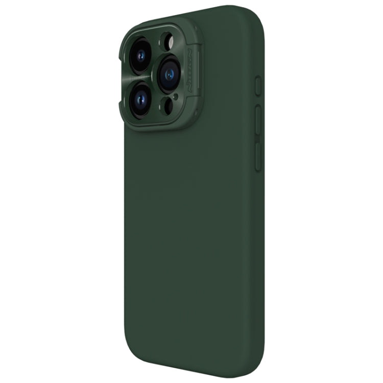 For iPhone 15 Pro Max NILLKIN Lens Wing Magsafe Magnetic Phone Case(Green) - iPhone 15 Pro Max Cases by NILLKIN | Online Shopping South Africa | PMC Jewellery