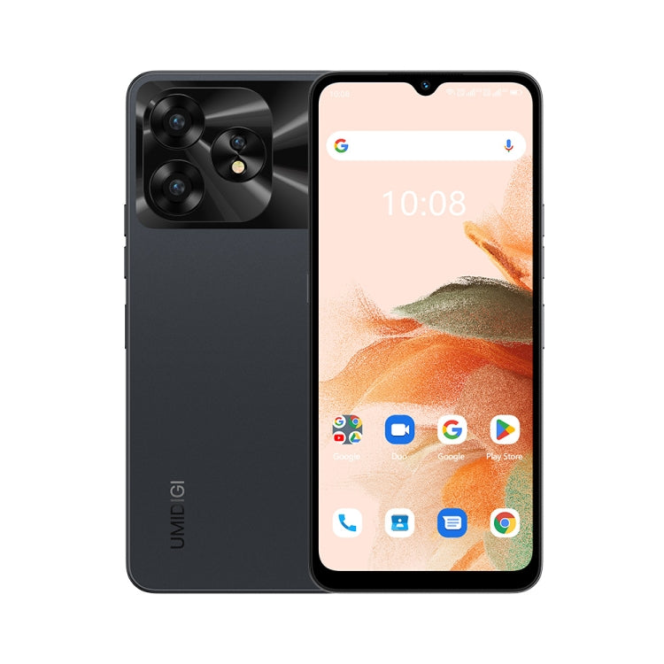 UMIDIGI A15C, 8GB+128GB, Face ID & Side Fingerprint Identification, 6.7 inch Android 13 Unisoc T606 Octa Core, Network: 4G, NFC, OTG(Graphite Black) - UMIDIGI by UMIDIGI | Online Shopping South Africa | PMC Jewellery | Buy Now Pay Later Mobicred