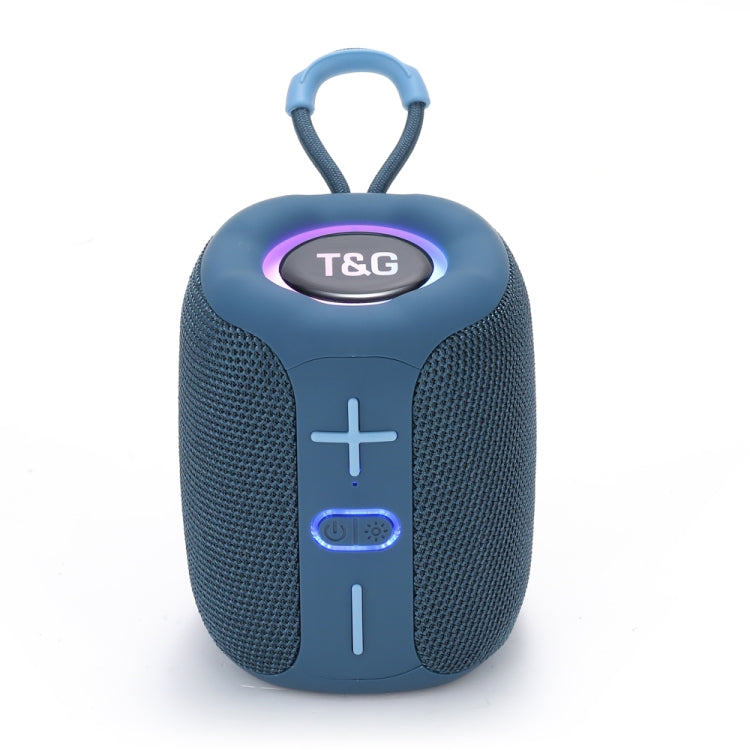 T&G TG-658 Outdoor USB High Power 8W Heavy Bass Wireless Bluetooth Speaker(Blue) - Mini Speaker by T&G | Online Shopping South Africa | PMC Jewellery