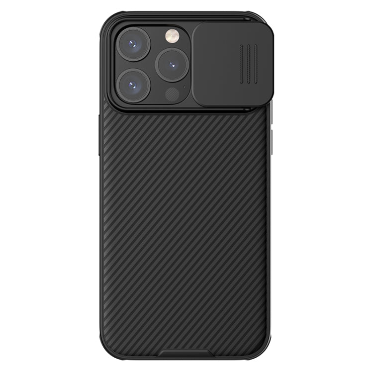 For iPhone 15 Pro Max NILLKIN CamShield Pro Magnetic Magsafe Phone Case(Black) - iPhone 15 Pro Max Cases by NILLKIN | Online Shopping South Africa | PMC TechLife | Buy Now Pay Later Mobicred