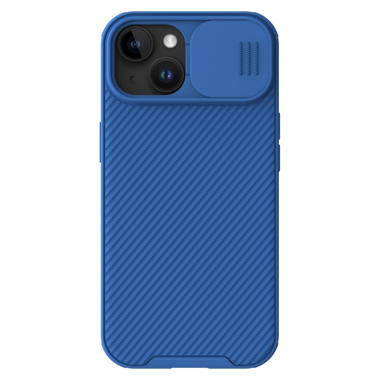 For iPhone 15 Plus NILLKIN CamShield Pro Magnetic Magsafe Phone Case(Blue) - iPhone 15 Plus Cases by NILLKIN | Online Shopping South Africa | PMC Jewellery