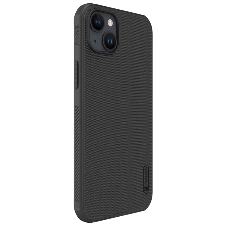 For iPhone 15 Plus NILLKIN Frosted Shield Pro PC + TPU Phone Case(Black) - iPhone 15 Plus Cases by NILLKIN | Online Shopping South Africa | PMC Jewellery