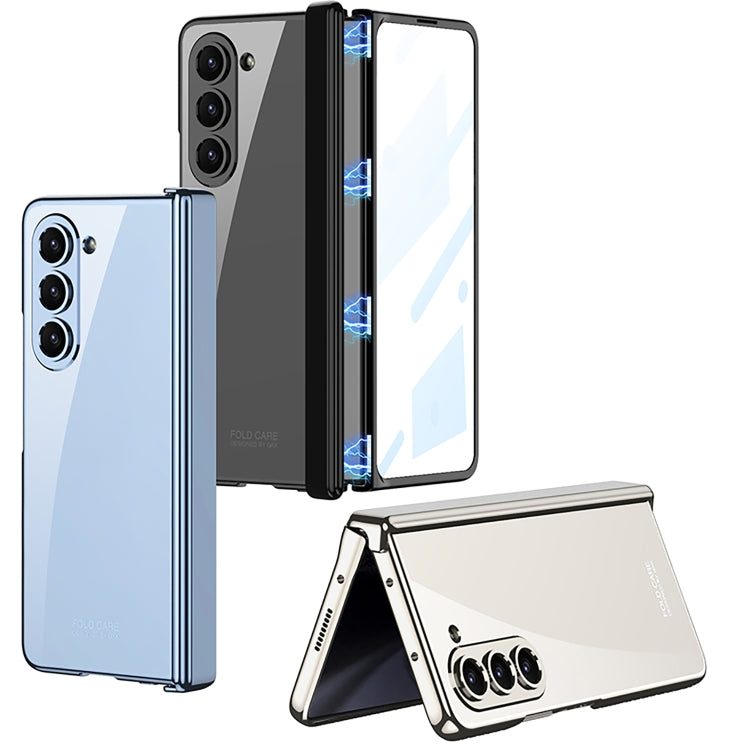 For Samsung Galaxy Z Fold5 GKK Integrated Magnetic Phantom Hinge Folding Phone Case(Black) - Galaxy Z Fold5 Cases by GKK | Online Shopping South Africa | PMC TechLife | Buy Now Pay Later Mobicred