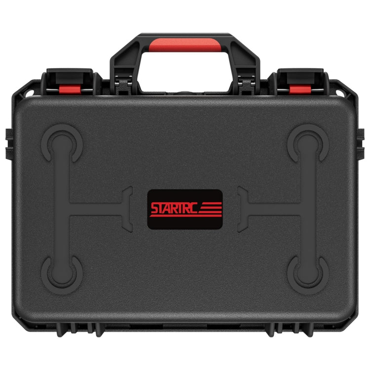 For DJI Mini 4 Pro STARTRC Drone Kit Waterproof ABS Suitcase Storage Box(Black Red) - Carry Cases & Bags by STARTRC | Online Shopping South Africa | PMC Jewellery | Buy Now Pay Later Mobicred