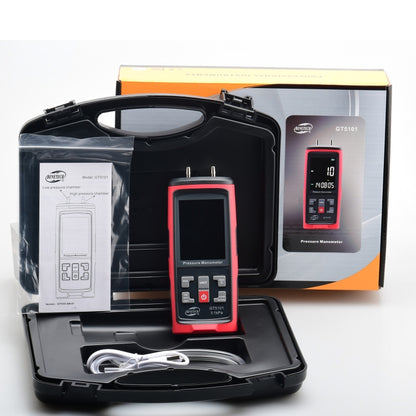 BENETECH GT5101 LCD Display Differential Pressure Meter, Specification:50KPa - Other Tester Tool by BENETECH | Online Shopping South Africa | PMC Jewellery | Buy Now Pay Later Mobicred