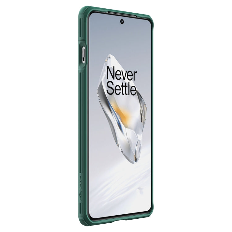 For OnePlus 12 NILLKIN CamShield Pro PC Phone Case(Green) - OnePlus Cases by NILLKIN | Online Shopping South Africa | PMC Jewellery