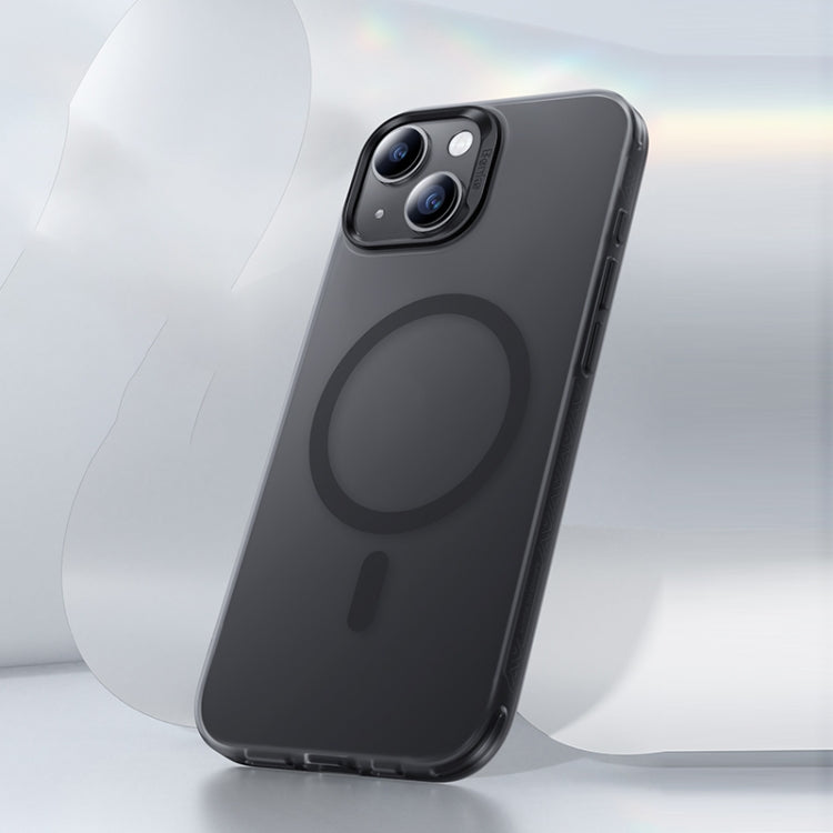For iPhone 15 Benks Light Sand Series MagSafe Magnetic Shockproof Phone Case(Black) - iPhone 15 Cases by Benks | Online Shopping South Africa | PMC TechLife | Buy Now Pay Later Mobicred