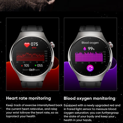 MT200 1.43 inch AMOLED IP67 Smart Call Watch, Support ECG/Body Temperature/Blood Glucose Monitoring(Black) - Smart Watches by PMC Jewellery | Online Shopping South Africa | PMC Jewellery