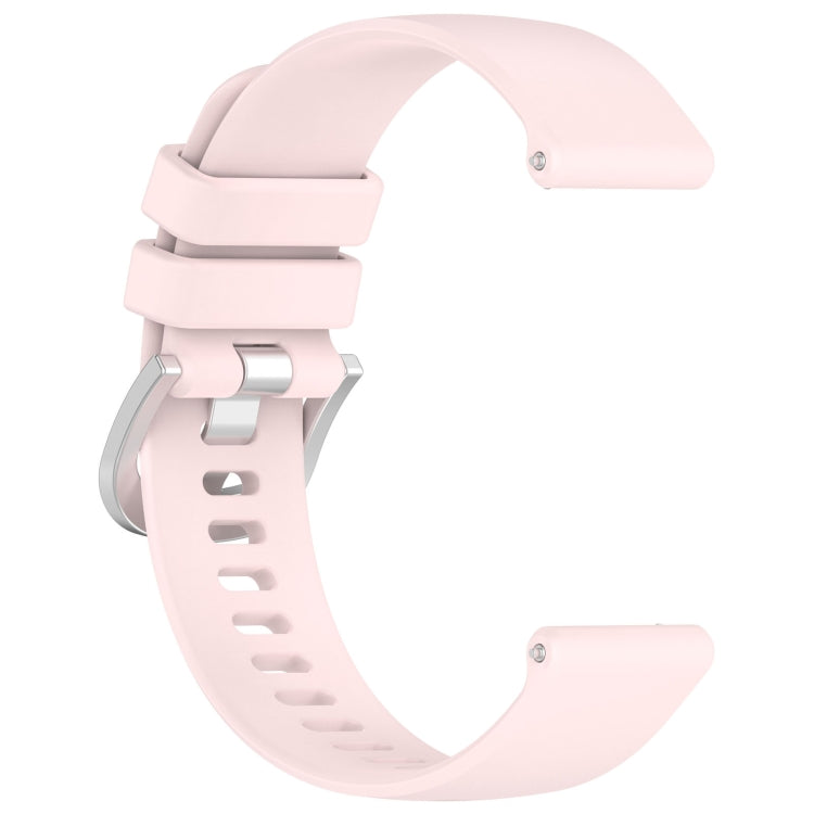 For Garmin vivoactive 5 / Active 5 20mm Silicone Watch Band(Pink) - Watch Bands by PMC TechLife | Online Shopping South Africa | PMC TechLife