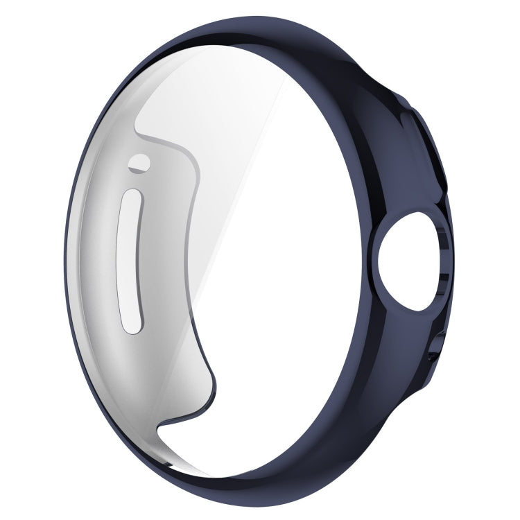 For Google Pixel Watch 2 Full Coverage TPU Electroplated Watch Protective Case(Midnight Blue) - Watch Cases by PMC TechLife | Online Shopping South Africa | PMC TechLife