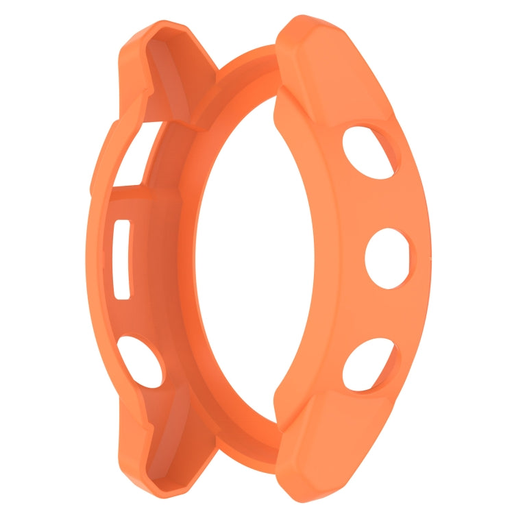 For Garmin Tactix 7 Amoled Armor Hollow TPU Watch Protective Case(Orange) - Watch Cases by PMC TechLife | Online Shopping South Africa | PMC TechLife