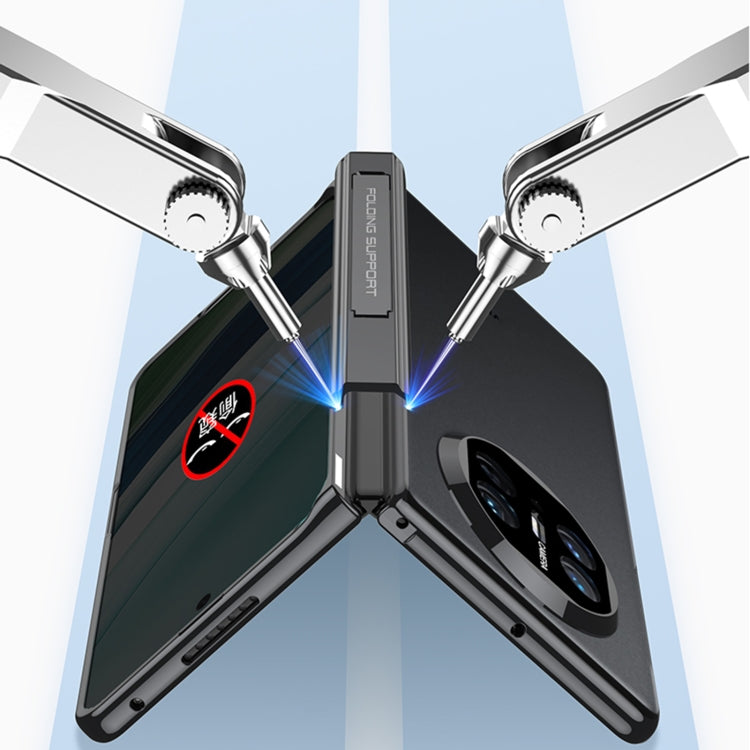 For Huawei Mate X5 GKK Integrated Magnetic Folding Phantom Privacy Phone Case(Green) - Huawei Cases by GKK | Online Shopping South Africa | PMC TechLife | Buy Now Pay Later Mobicred