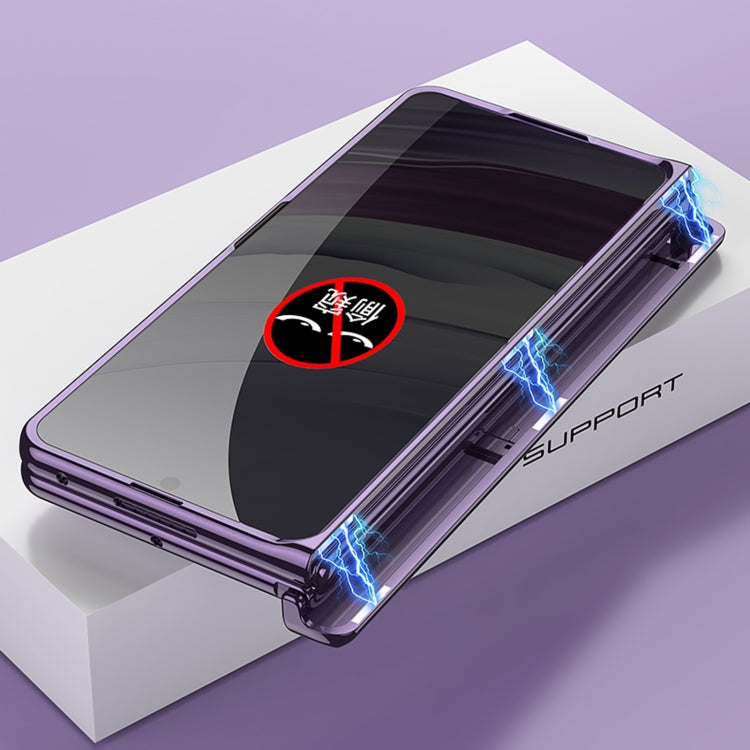 For Huawei Mate X5 GKK Integrated Magnetic Folding Phantom Privacy Phone Case(Black) - Huawei Cases by GKK | Online Shopping South Africa | PMC TechLife | Buy Now Pay Later Mobicred
