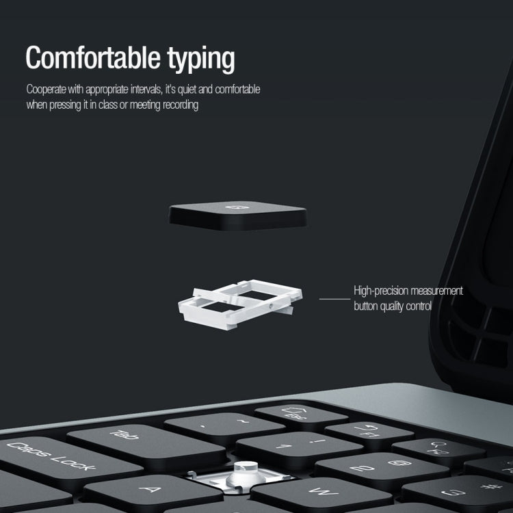 For Samsung Galaxy Tab S9 / S9 5G Nillkin Backlit Version Bumper Combo Keyboard Case - Samsung Keyboard by NILLKIN | Online Shopping South Africa | PMC TechLife