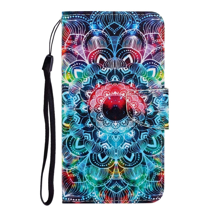 For Xiaomi Redmi 9A 3D Colored Drawing Horizontal Flip PU Leather Case with Holder & Card Slots & Wallet(Mandala) - Xiaomi Cases by PMC Jewellery | Online Shopping South Africa | PMC Jewellery