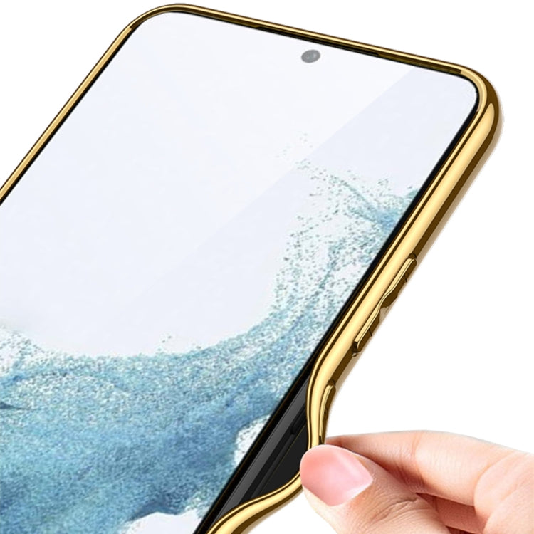 For Samsung Galaxy S24+ 5G GKK Plating TPU + Leather Full Coverage Phone Case(Green) - free shipping - PMC TechLife - Order now!