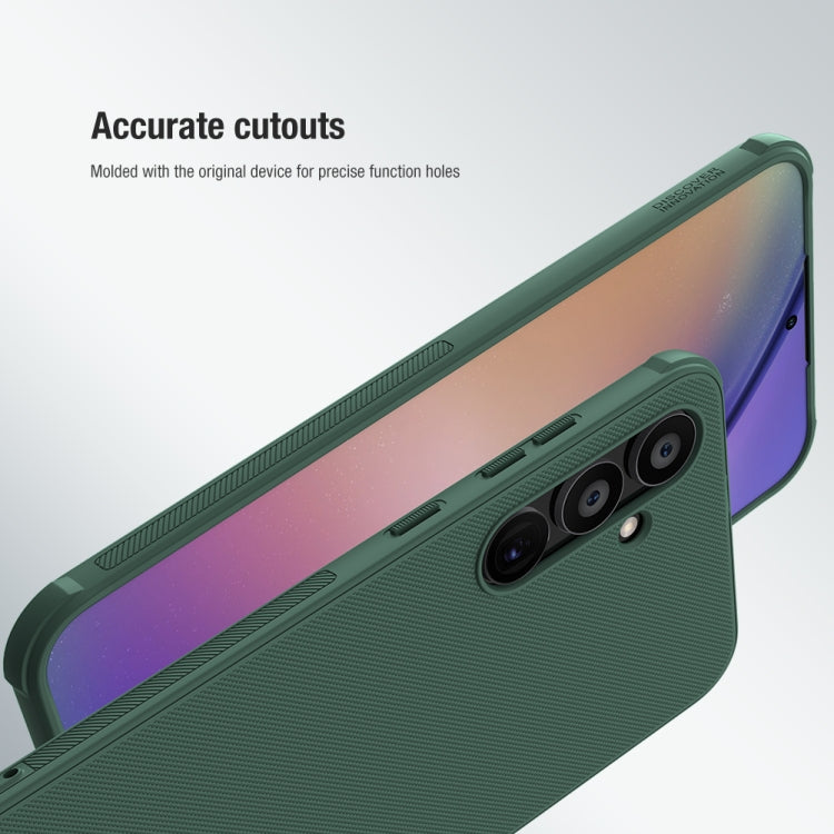 For Samsung Galaxy A55 NILLKIN Frosted Shield Pro PC + TPU Phone Case(Black) - Galaxy Phone Cases by NILLKIN | Online Shopping South Africa | PMC TechLife | Buy Now Pay Later Mobicred