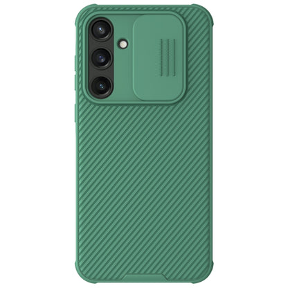 For Samsung Galaxy A35 NILLKIN Black Mirror Pro Series Camshield PC Phone Case(Green) - Galaxy Phone Cases by NILLKIN | Online Shopping South Africa | PMC Jewellery