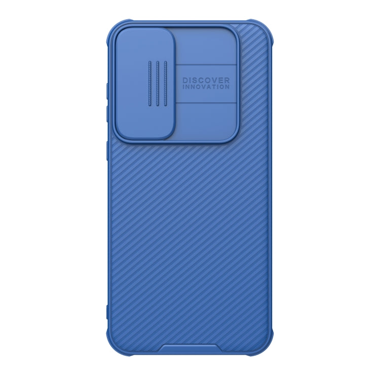 For Samsung Galaxy A55 NILLKIN Black Mirror Pro Series Camshield PC Phone Case(Blue) - Galaxy Phone Cases by NILLKIN | Online Shopping South Africa | PMC Jewellery