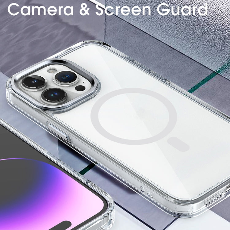 For iPhone 11 Pro Max MagSafe Magnetic Clear Phone Case(Purple) - free shipping - PMC TechLife - Order now!